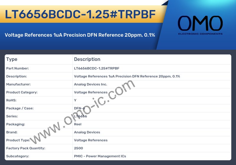 LT6656BCDC-1.25#TRPBF
