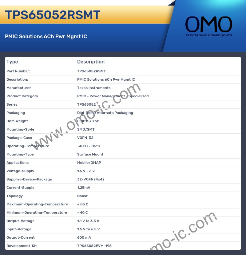 TPS65052RSMT
