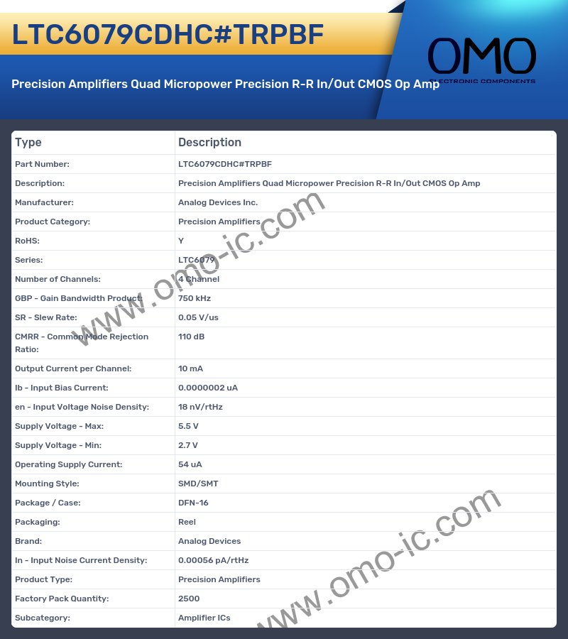 LTC6079CDHC#TRPBF