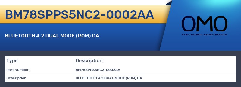BM78SPPS5NC2-0002AA