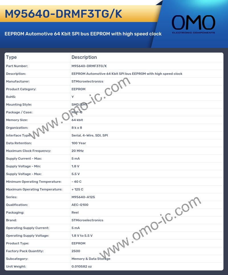 M95640-DRMF3TG/K