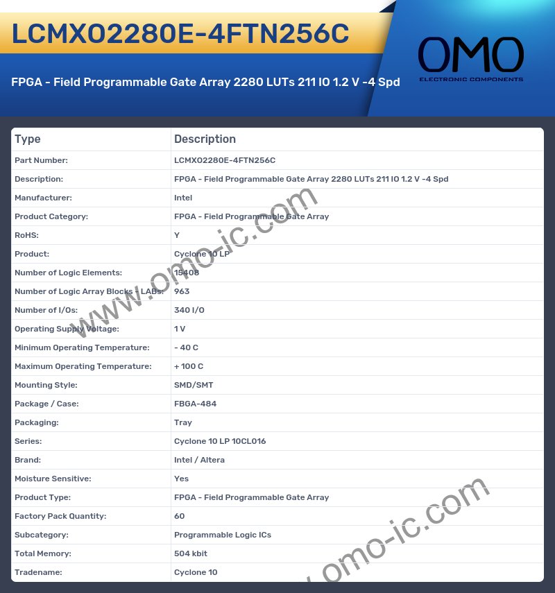 LCMXO2280E-4FTN256C