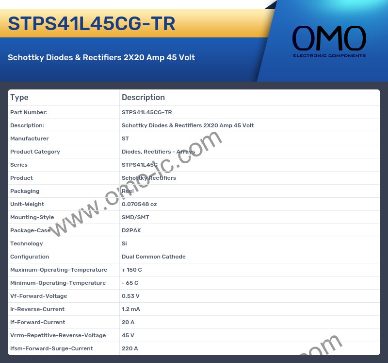 STPS41L45CG-TR