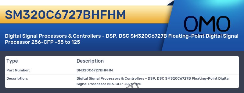 SM320C6727BHFHM