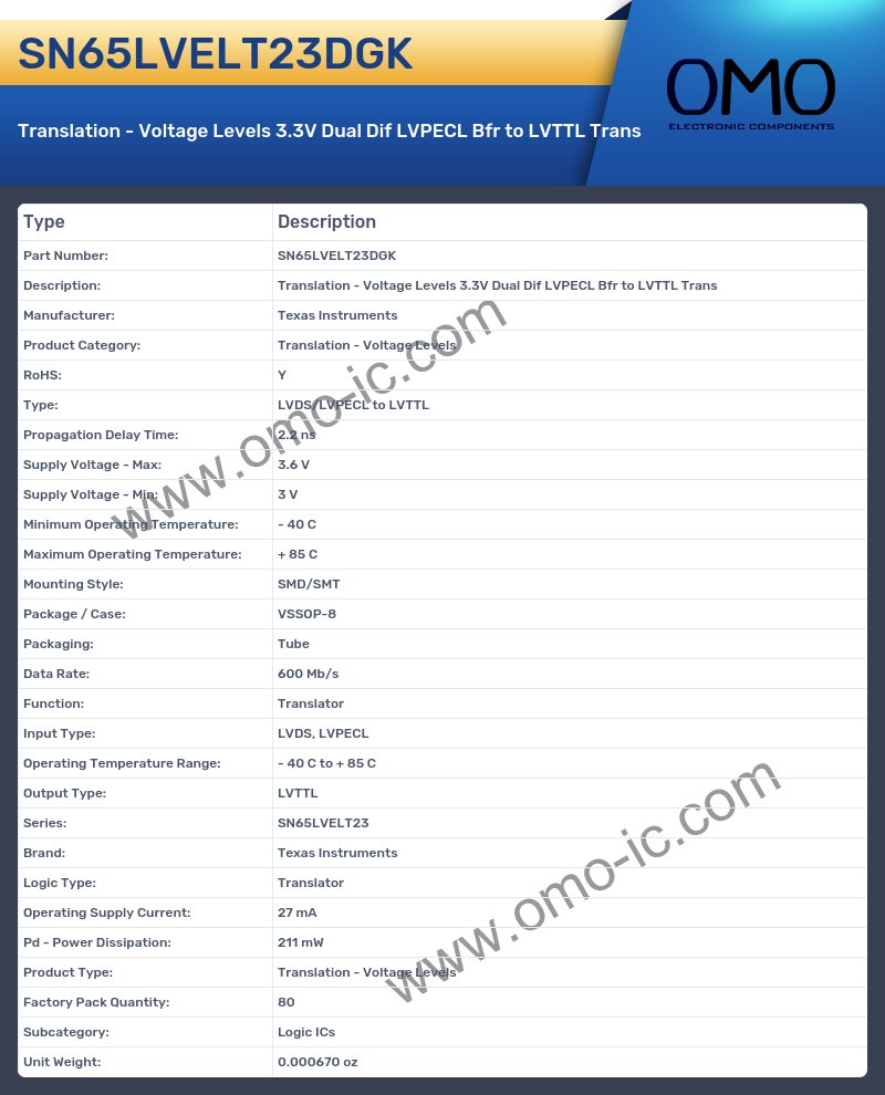 SN65LVELT23DGK
