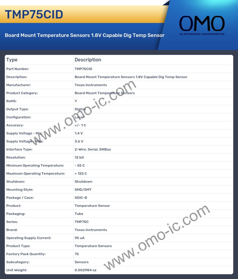 TMP75CID