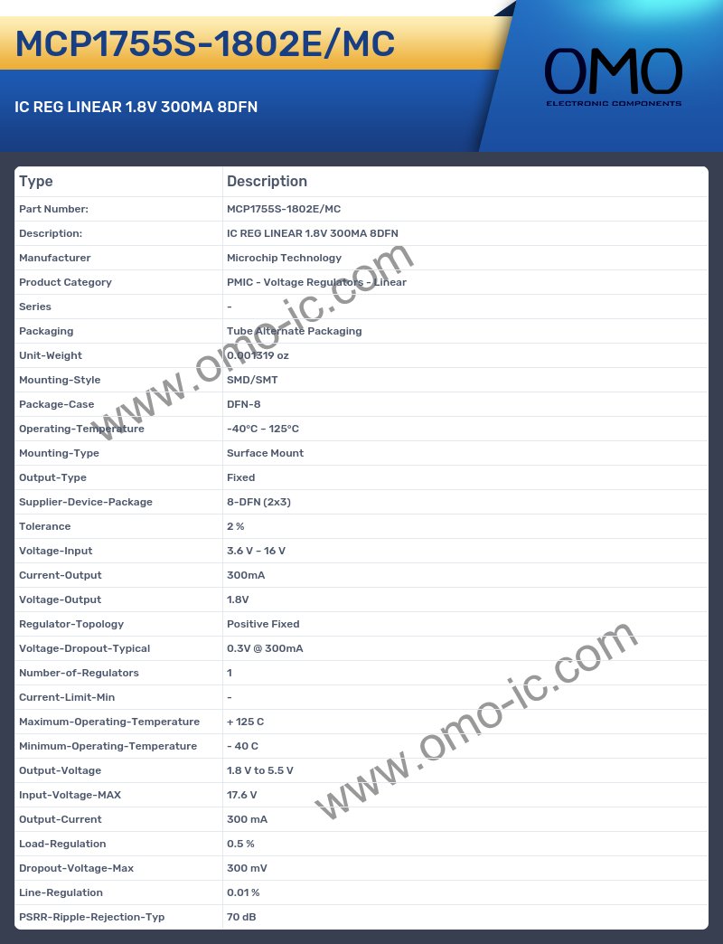 MCP1755S-1802E/MC