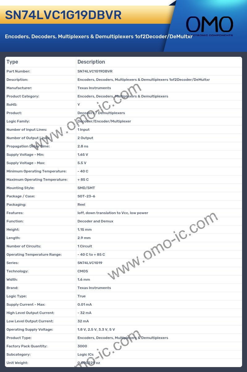 SN74LVC1G19DBVR