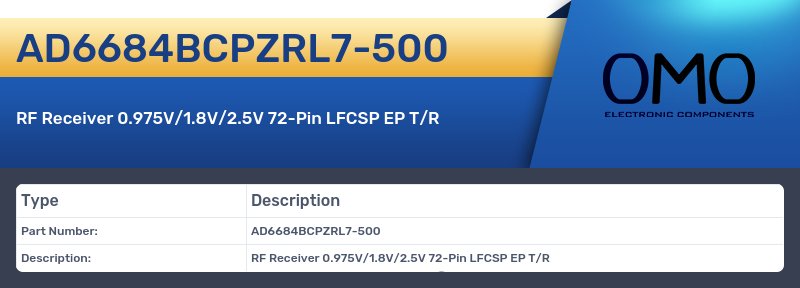 AD6684BCPZRL7-500