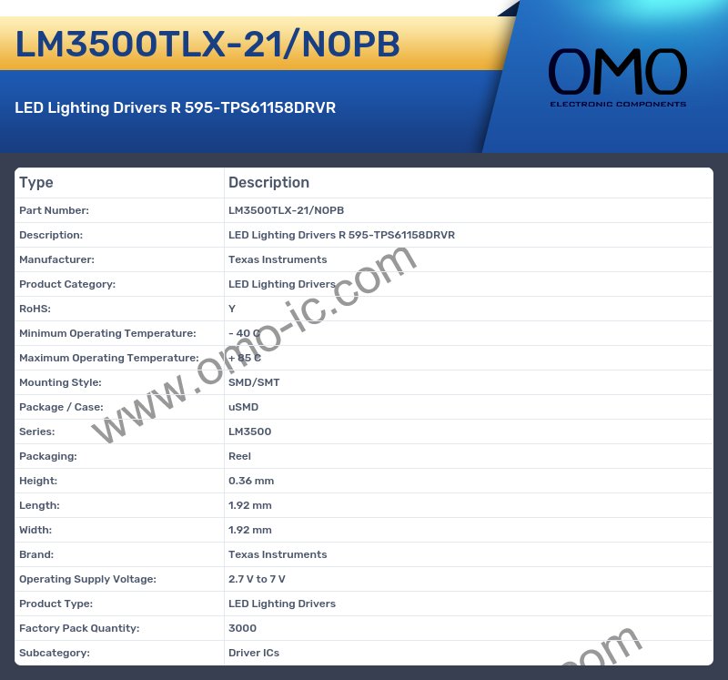 LM3500TLX-21/NOPB