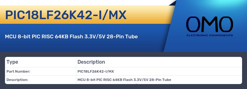 PIC18LF26K42-I/MX