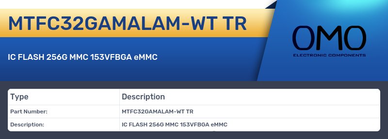 MTFC32GAMALAM-WT TR