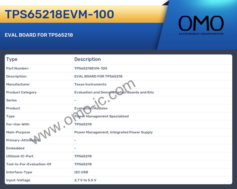 TPS65218EVM-100