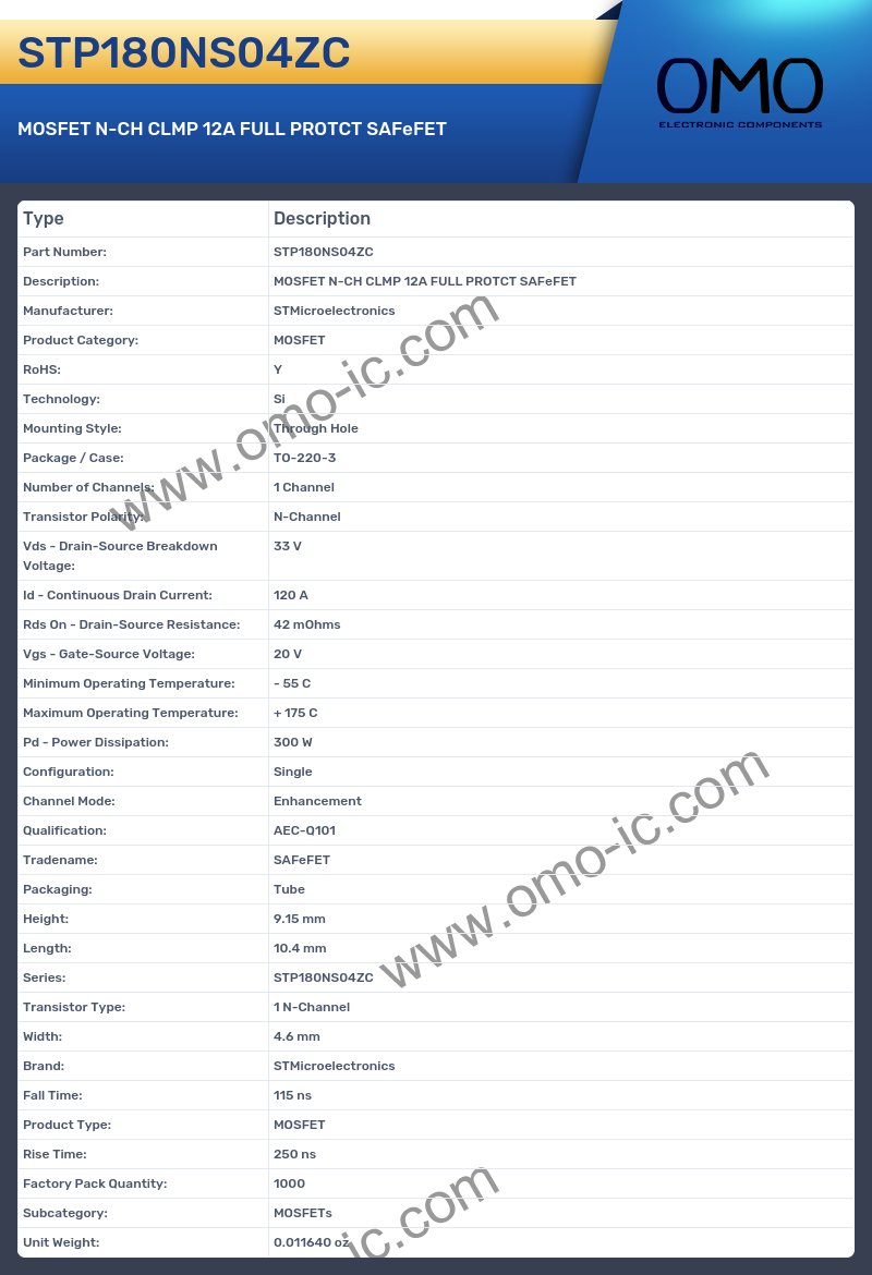 STP180NS04ZC