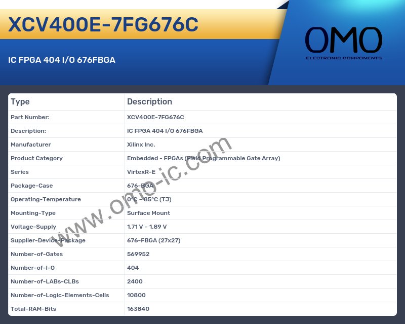 XCV400E-7FG676C
