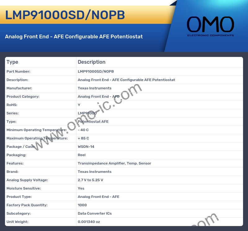 LMP91000SD/NOPB