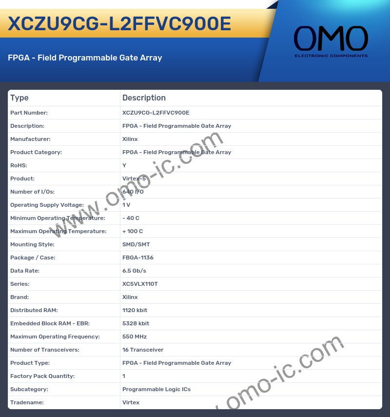 XCZU9CG-L2FFVC900E