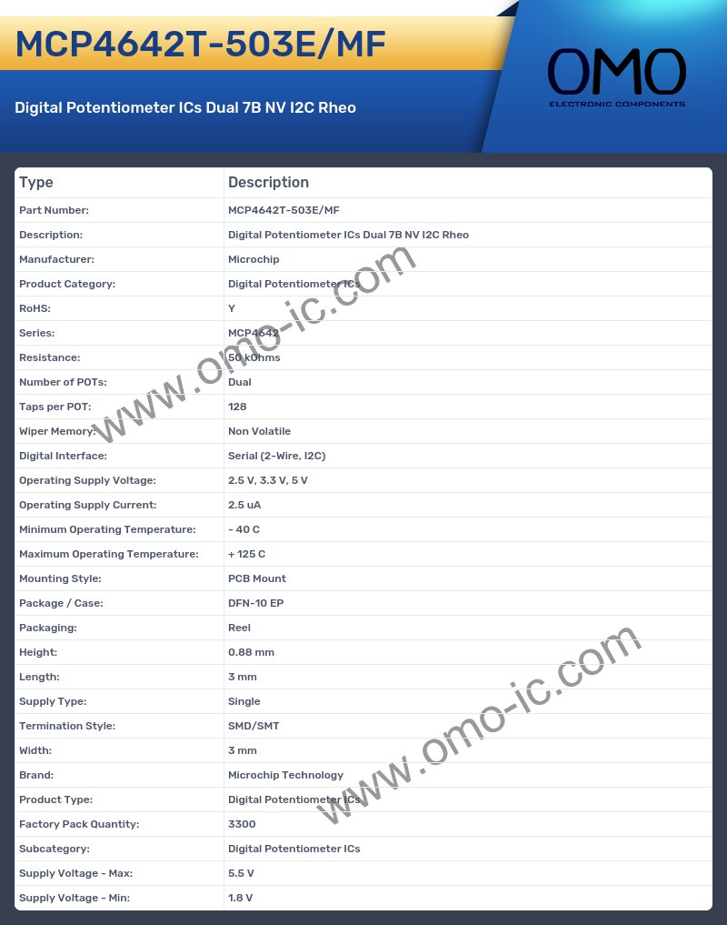 MCP4642T-503E/MF
