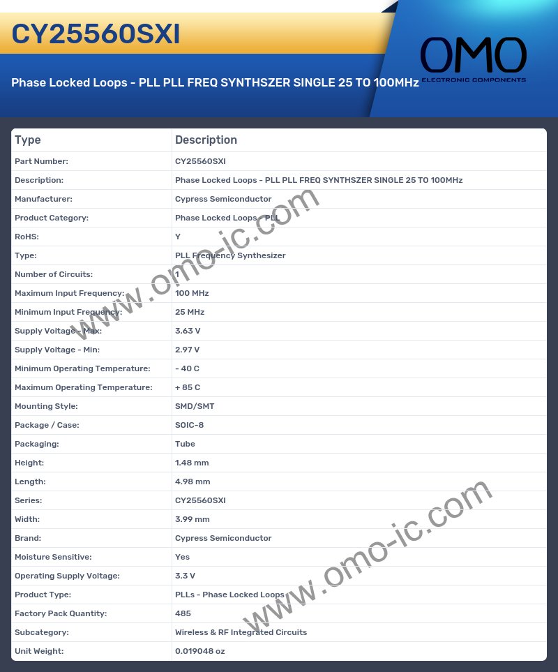CY25560SXI