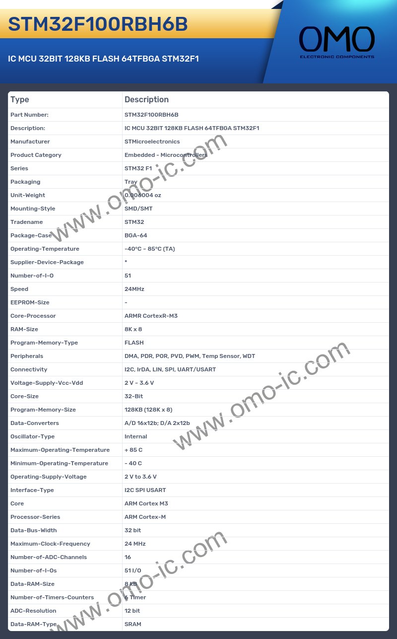 STM32F100RBH6B
