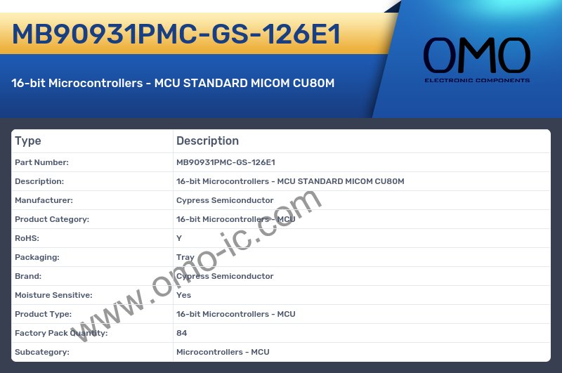 MB90931PMC-GS-126E1