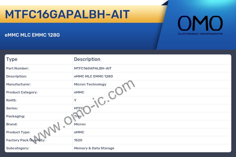 MTFC16GAPALBH-AIT