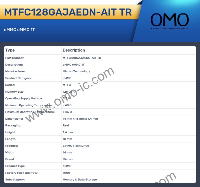 MTFC128GAJAEDN-AIT TR