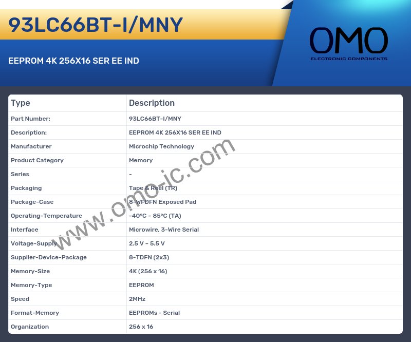 93LC66BT-I/MNY