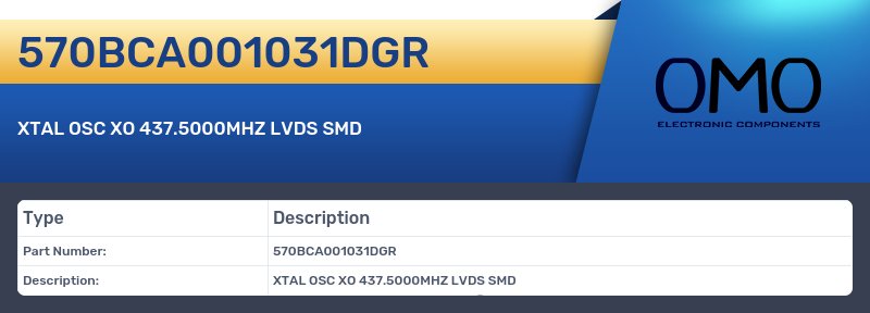 570BCA001031DGR