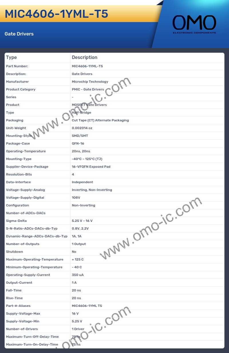 MIC4606-1YML-T5