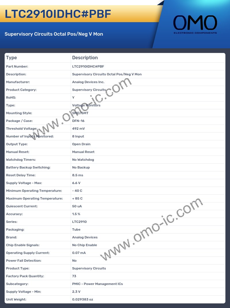 LTC2910IDHC#PBF