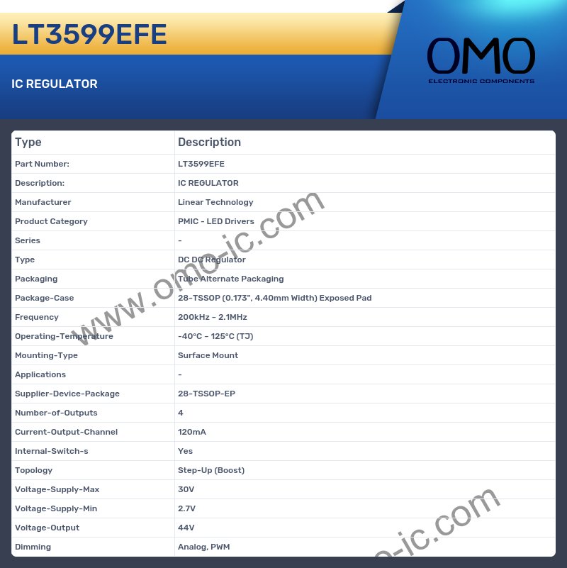 LT3599EFE