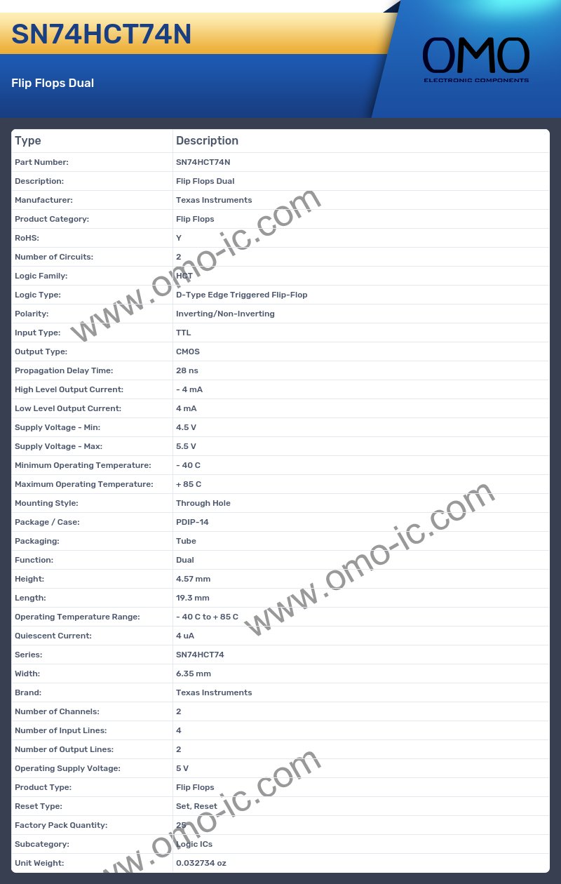 SN74HCT74N