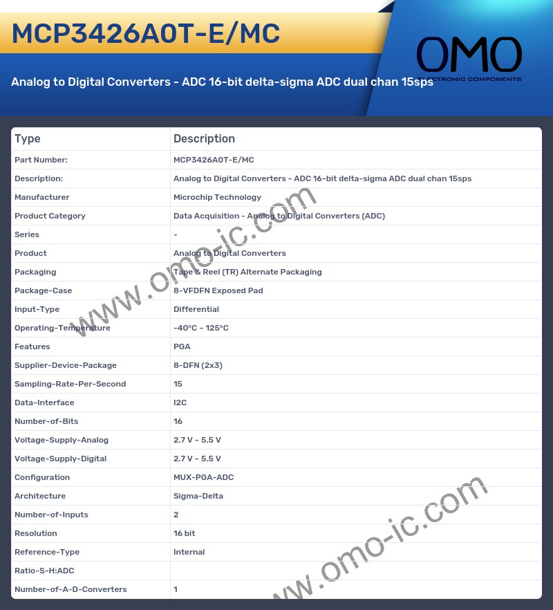 MCP3426A0T-E/MC