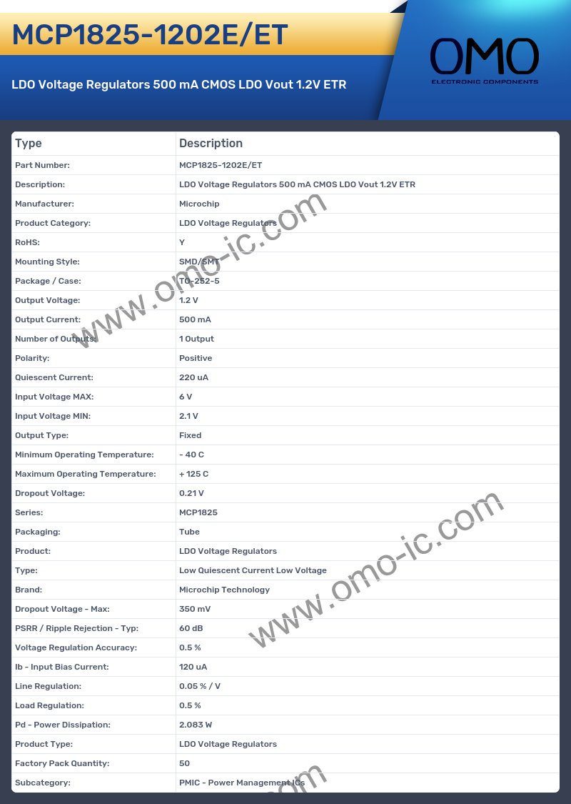 MCP1825-1202E/ET