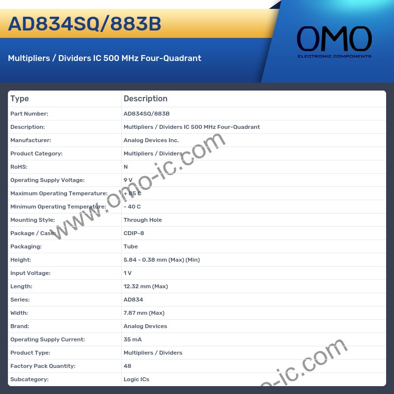 AD834SQ/883B