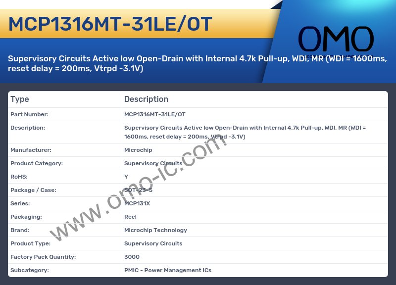 MCP1316MT-31LE/OT