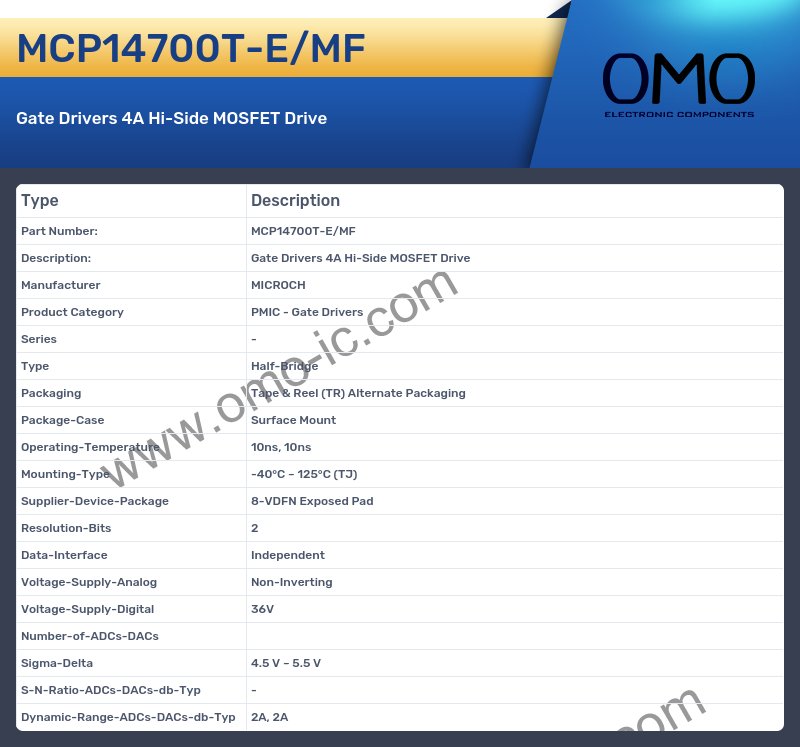 MCP14700T-E/MF