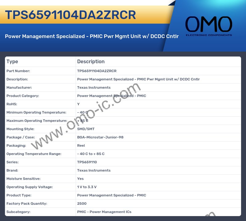 TPS6591104DA2ZRCR