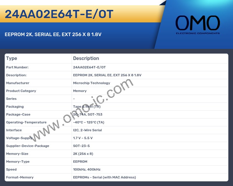 24AA02E64T-E/OT