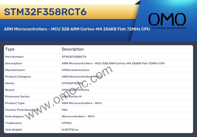 STM32F358RCT6