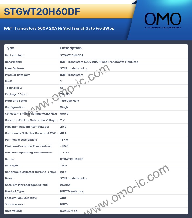 STGWT20H60DF