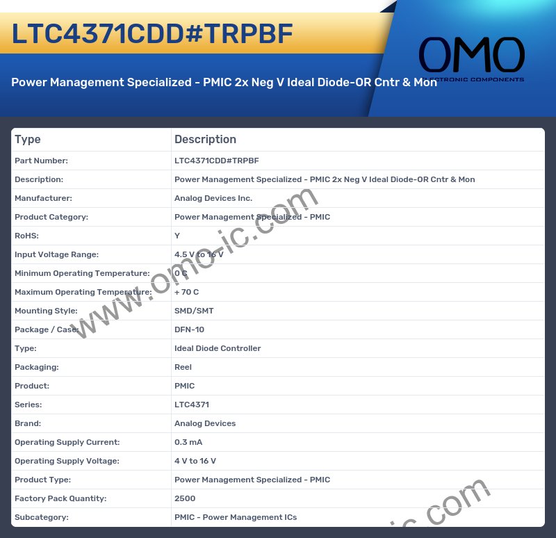 LTC4371CDD#TRPBF