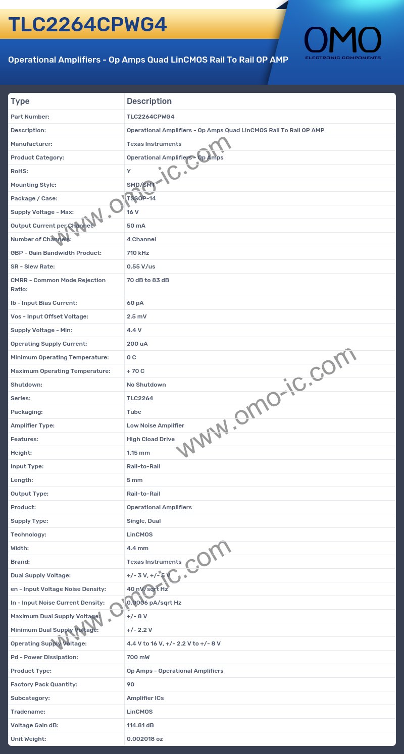 TLC2264CPWG4