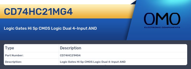 CD74HC21MG4