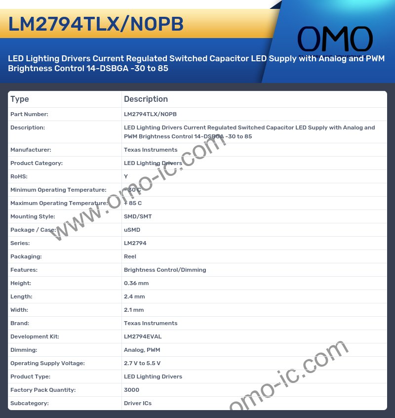 LM2794TLX/NOPB