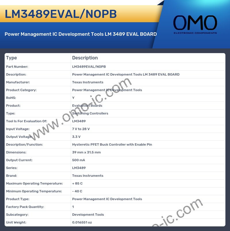 LM3489EVAL/NOPB