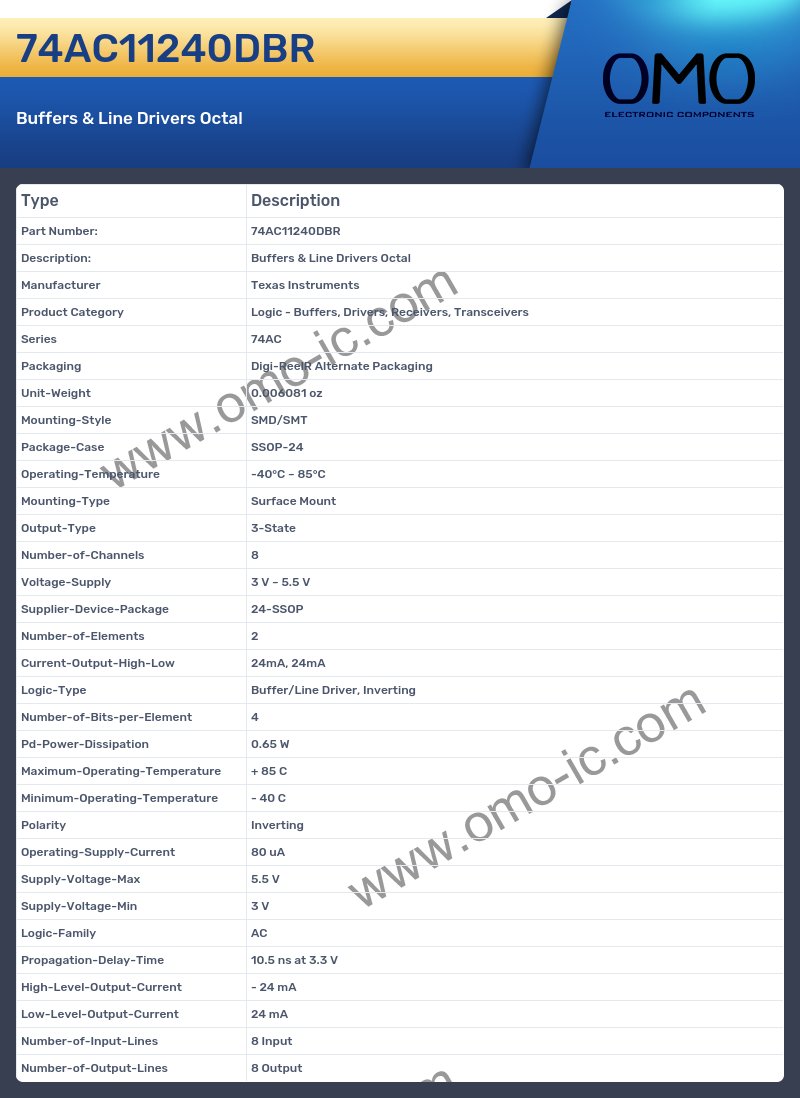 74AC11240DBR