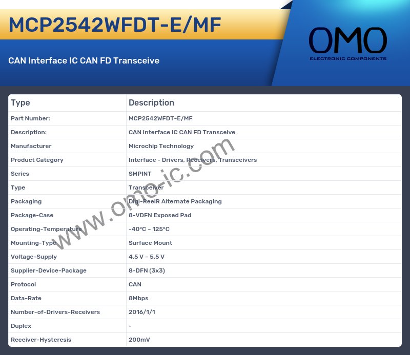 MCP2542WFDT-E/MF