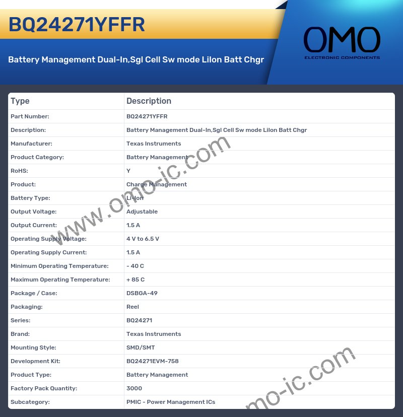 BQ24271YFFR
